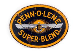 Penn-O-Lene Super-Blend Porcelain Sign