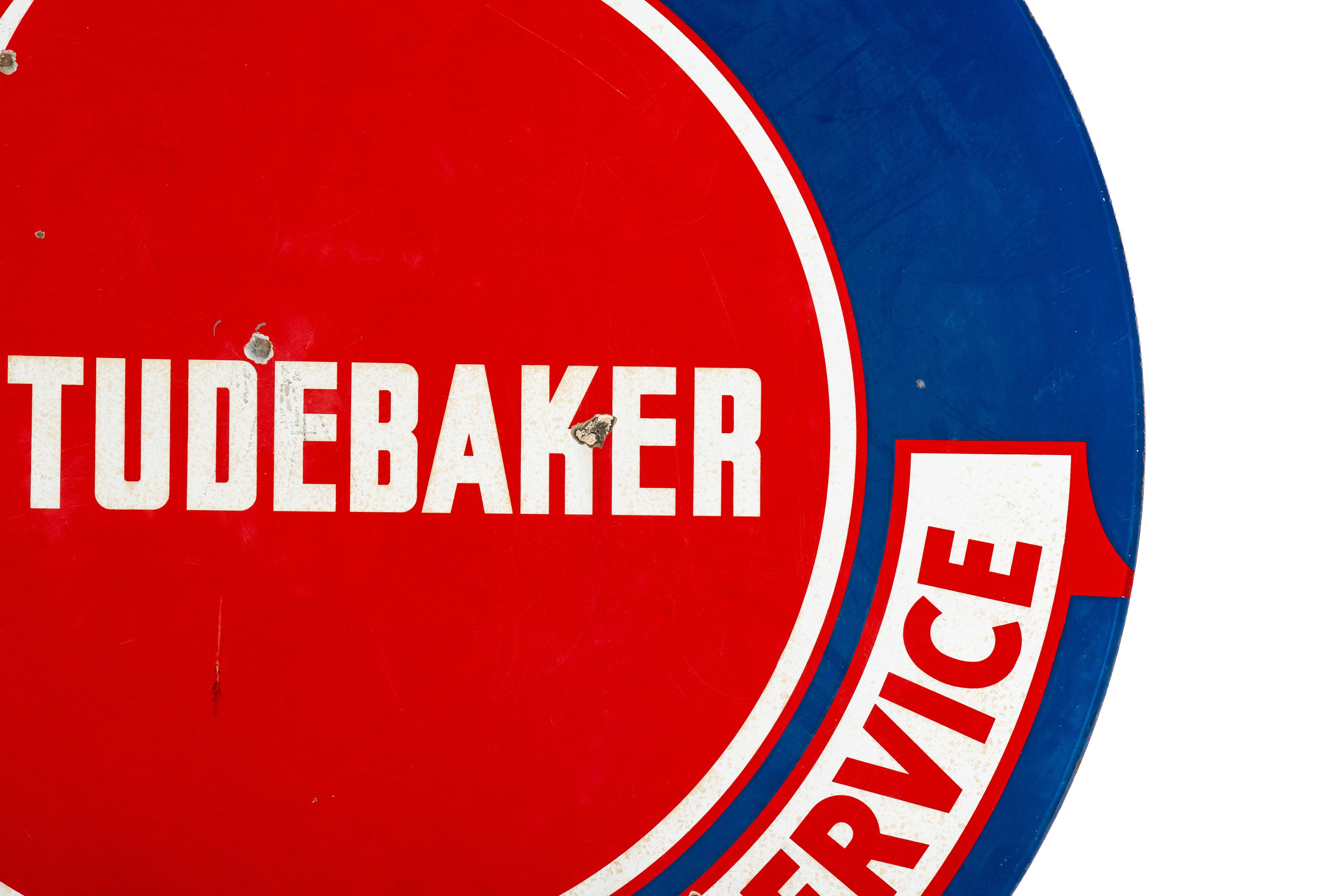 Studebaker Sales & Service Porcelain Sign