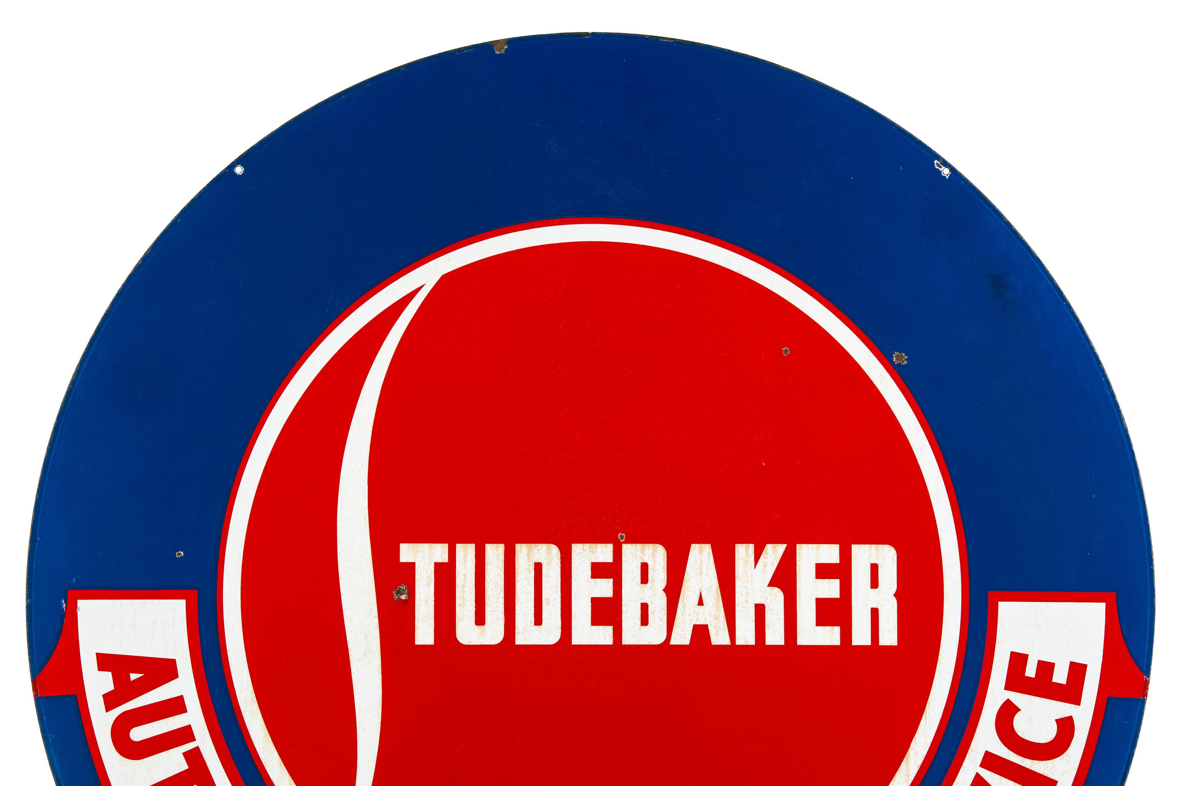 Studebaker Sales & Service Porcelain Sign