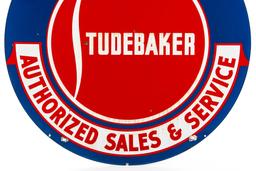 Studebaker Sales & Service Porcelain Sign