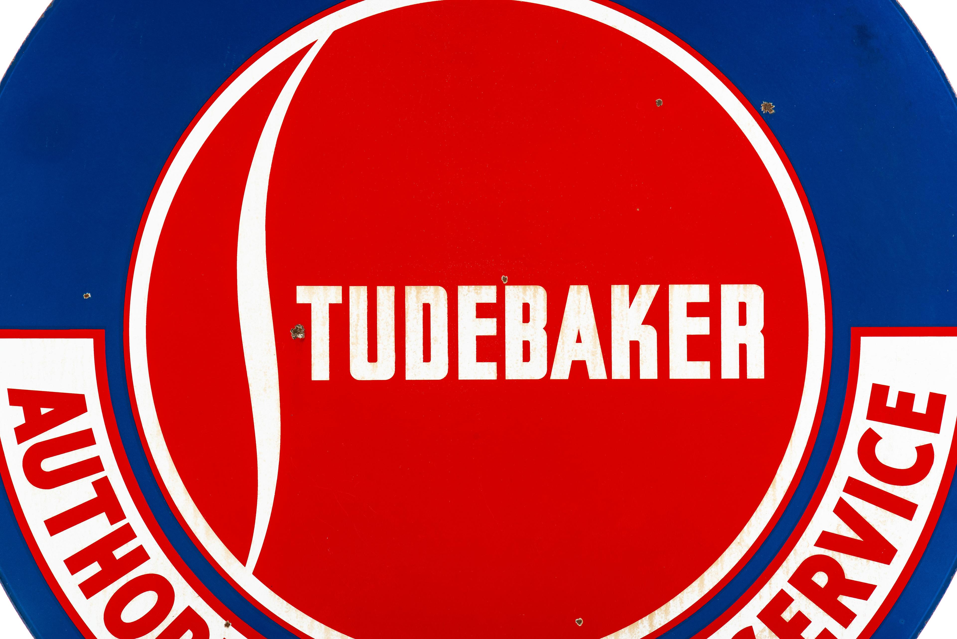 Studebaker Sales & Service Porcelain Sign