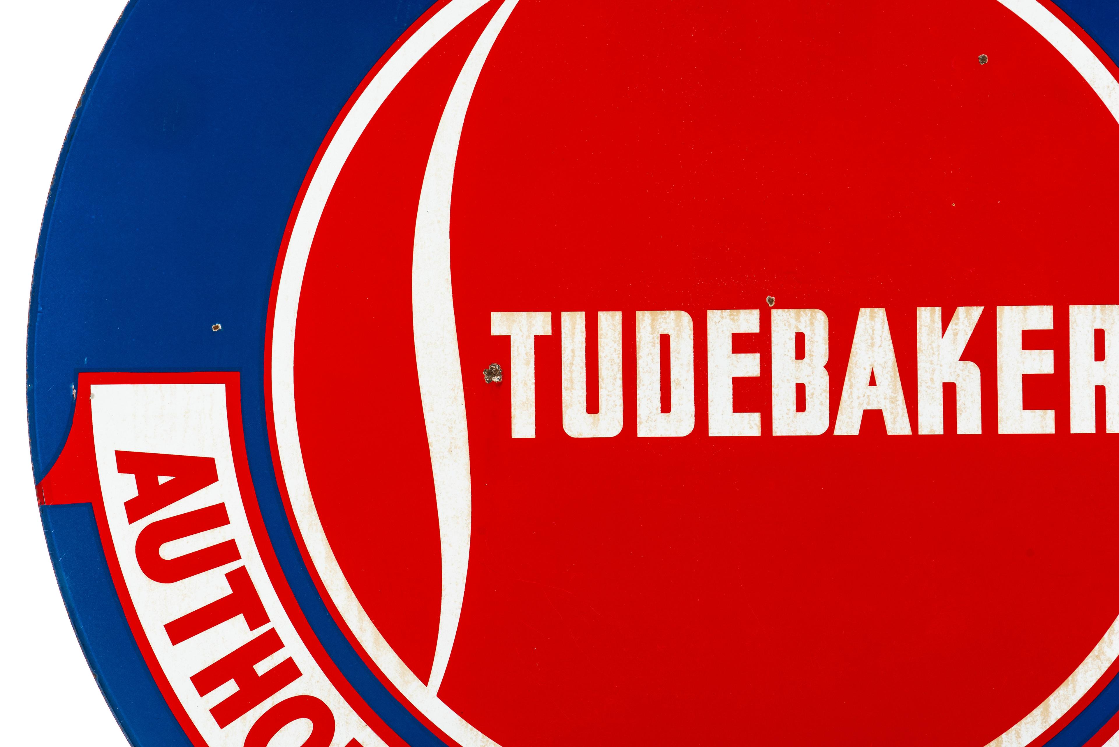 Studebaker Sales & Service Porcelain Sign