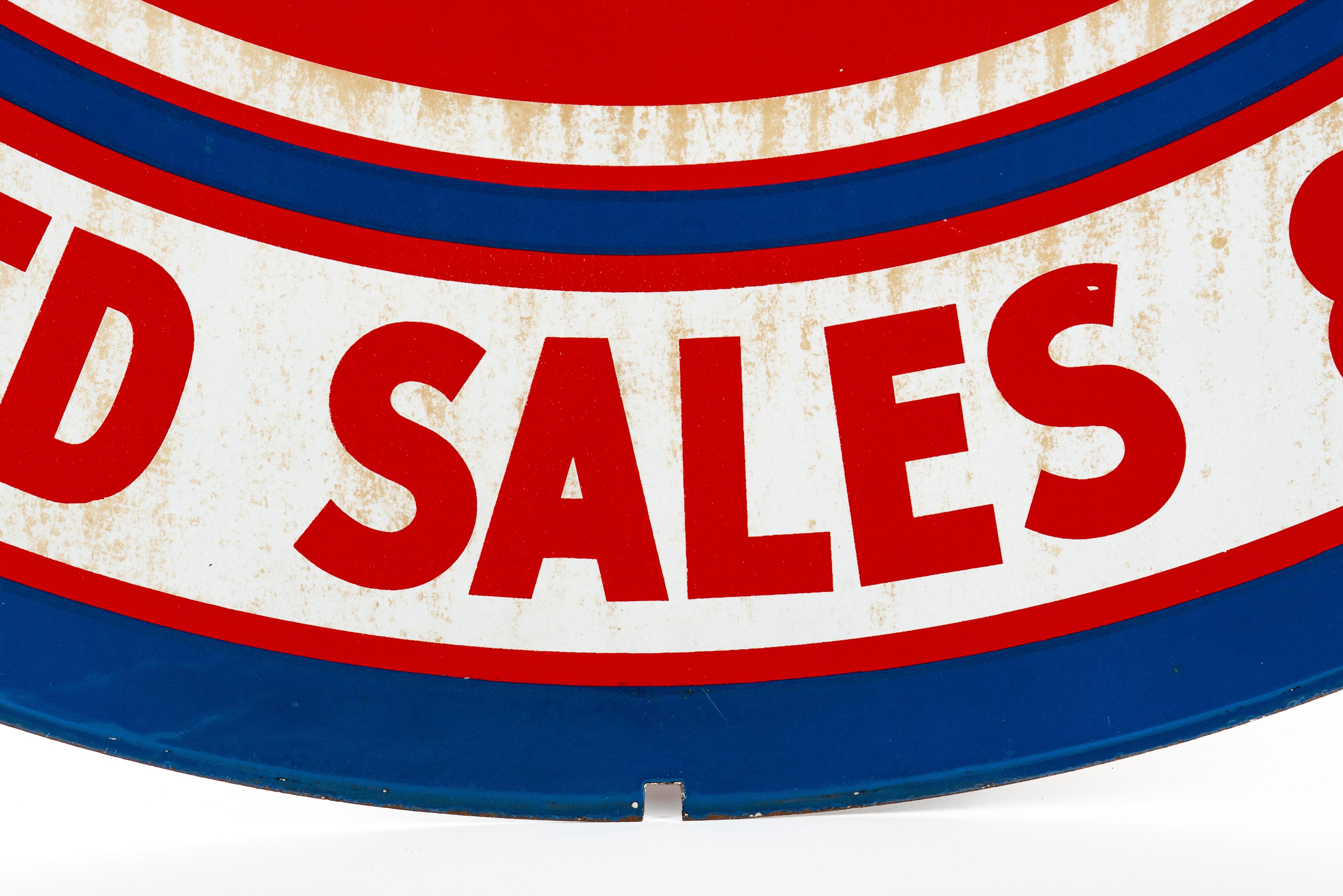 Studebaker Sales & Service Porcelain Sign