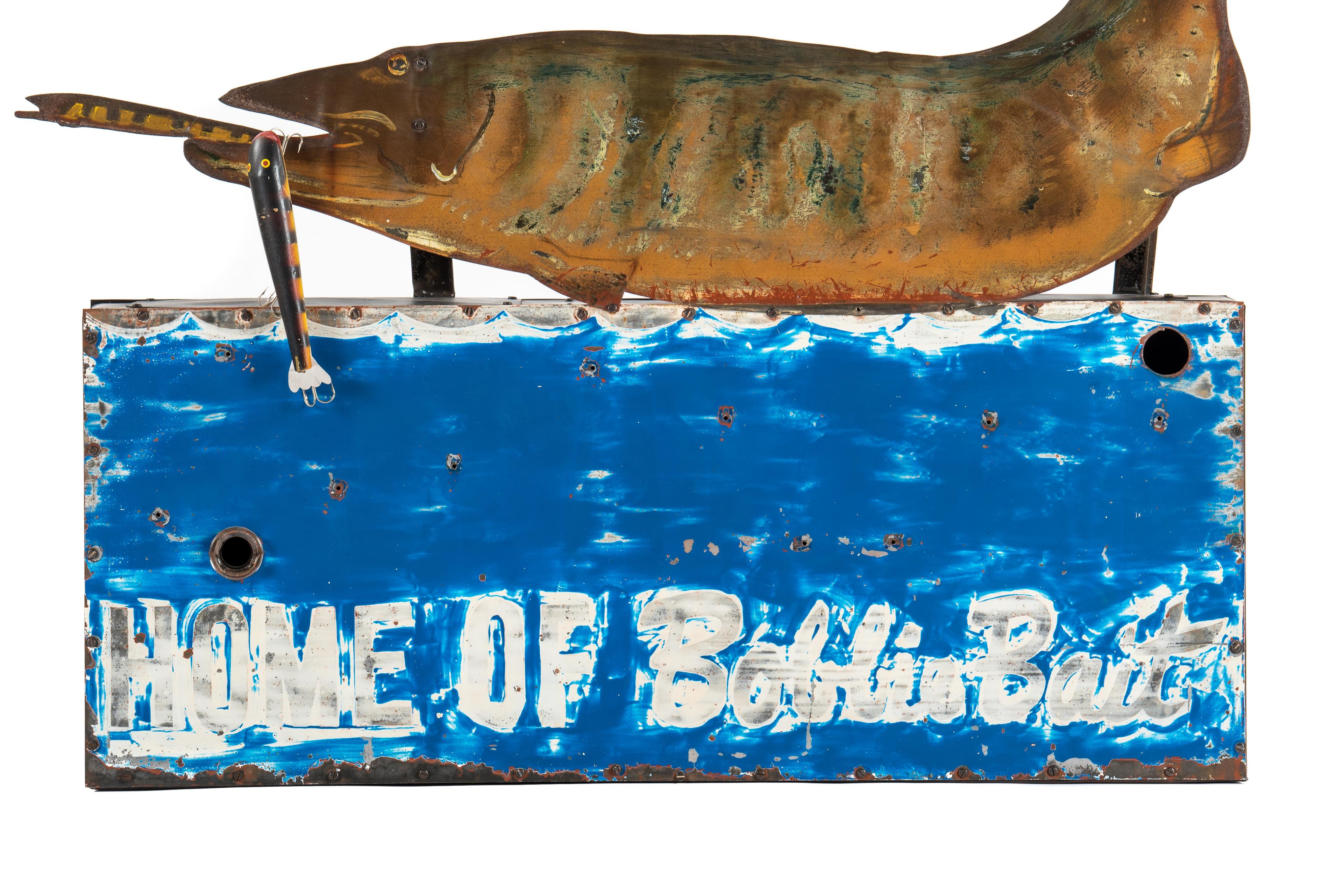 Home Of Bobbie Bait Tin Neon Sign