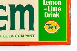 Enjoy Team A Product Of Pepsi-Cola Tin Sign