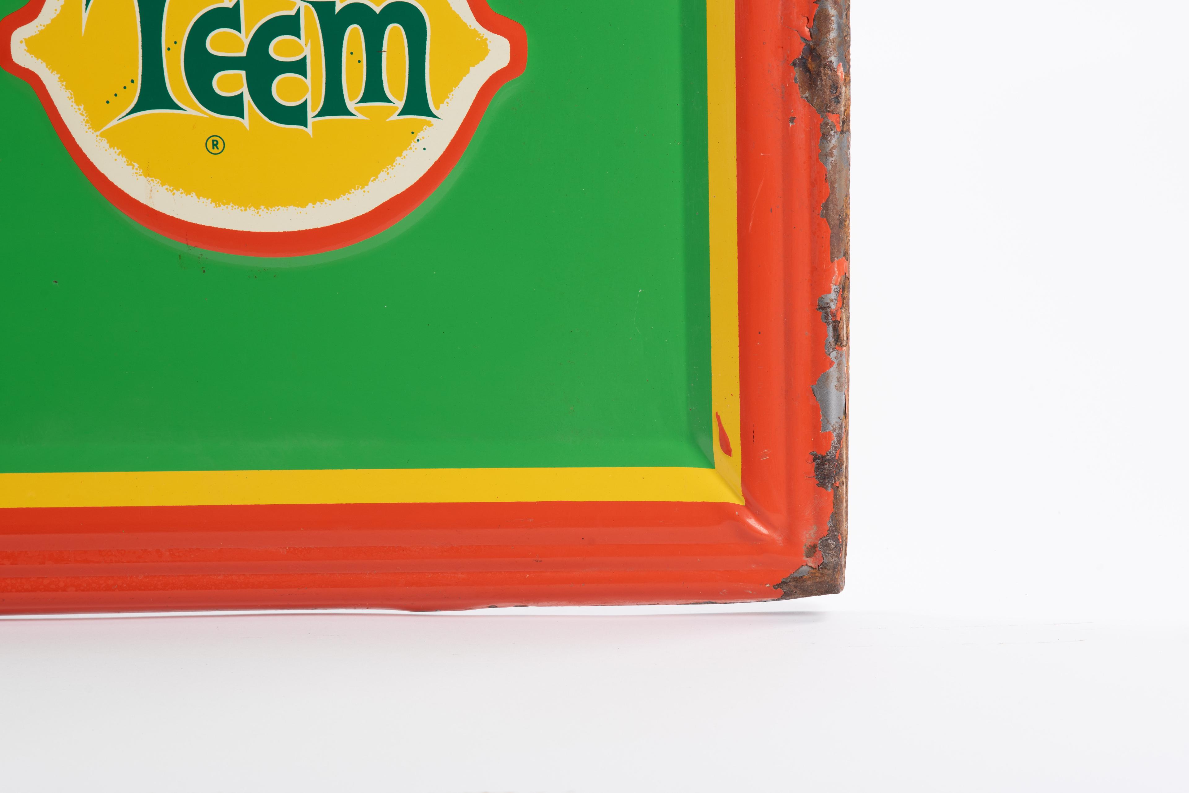 Enjoy Team A Product Of Pepsi-Cola Tin Sign