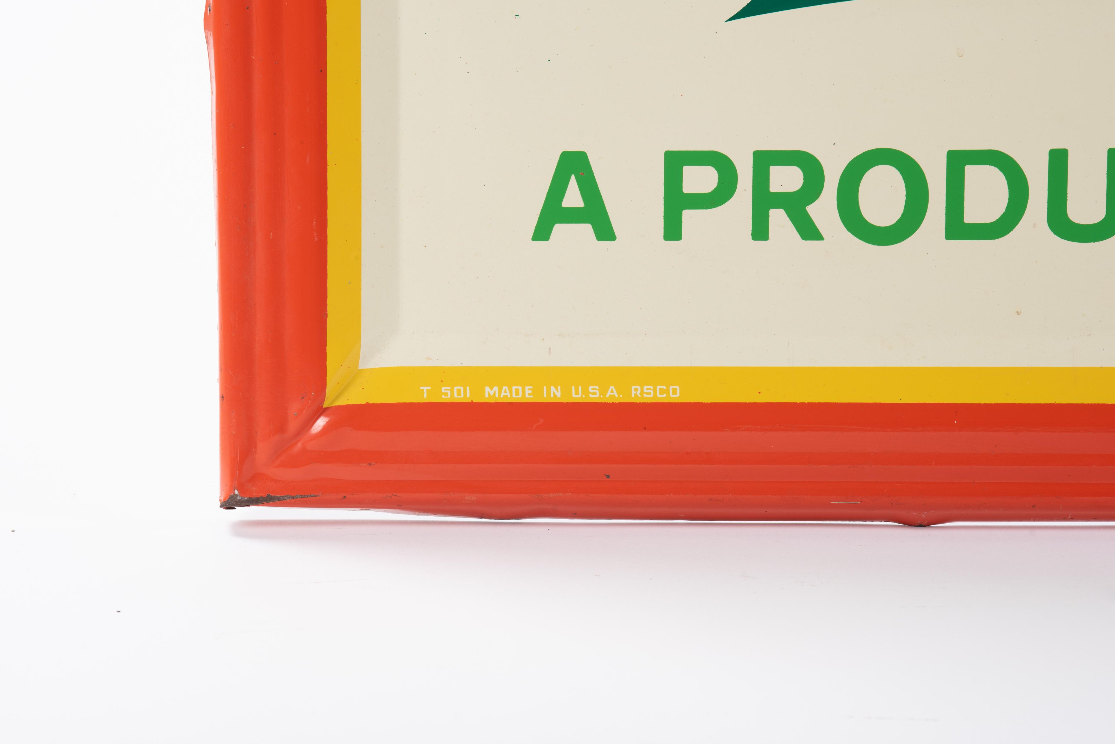 Enjoy Team A Product Of Pepsi-Cola Tin Sign