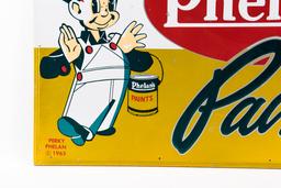 Phelan's Paints Large Tin Sign