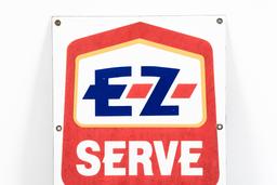 E-Z Serve Gasoline Porcelain PP