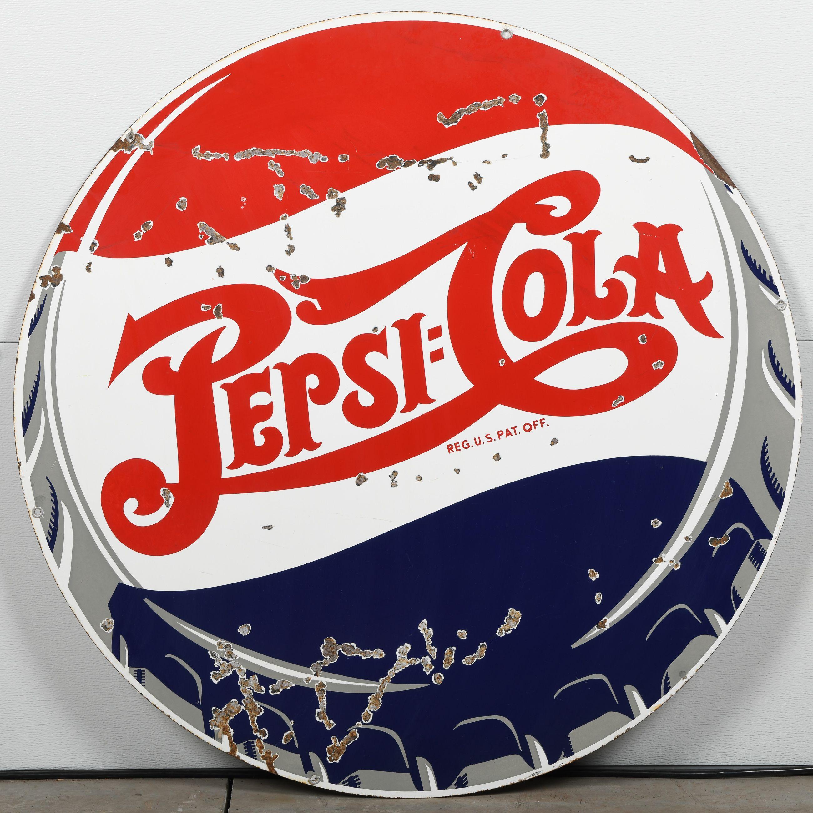Pepsi Cola Sign