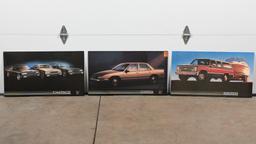 Lot Of Three Chevrolet Illustrations