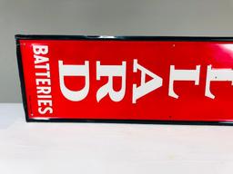 Willard Batteries Tin Sign