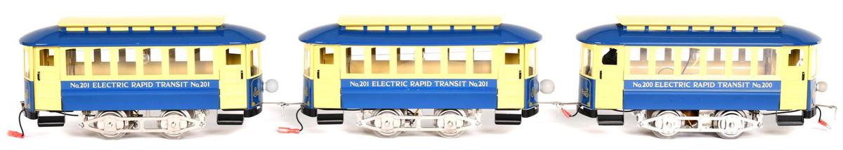 MTH Standard Gauge Trolly 200, 201, 201