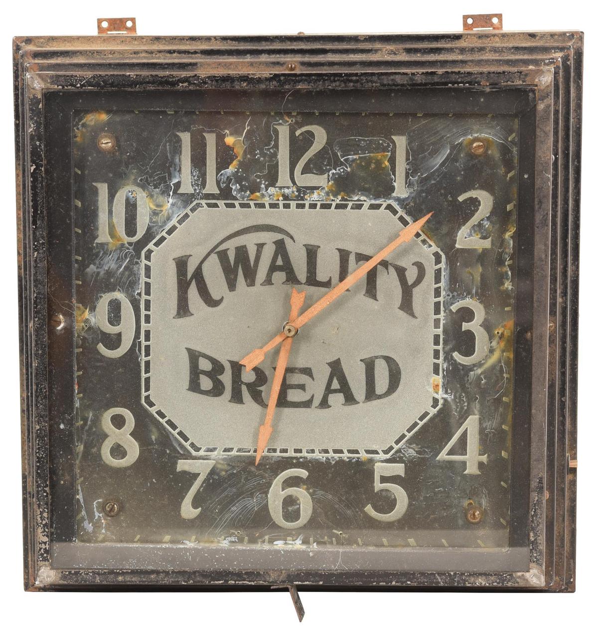 Art Deco Style Kwality Bread Clock