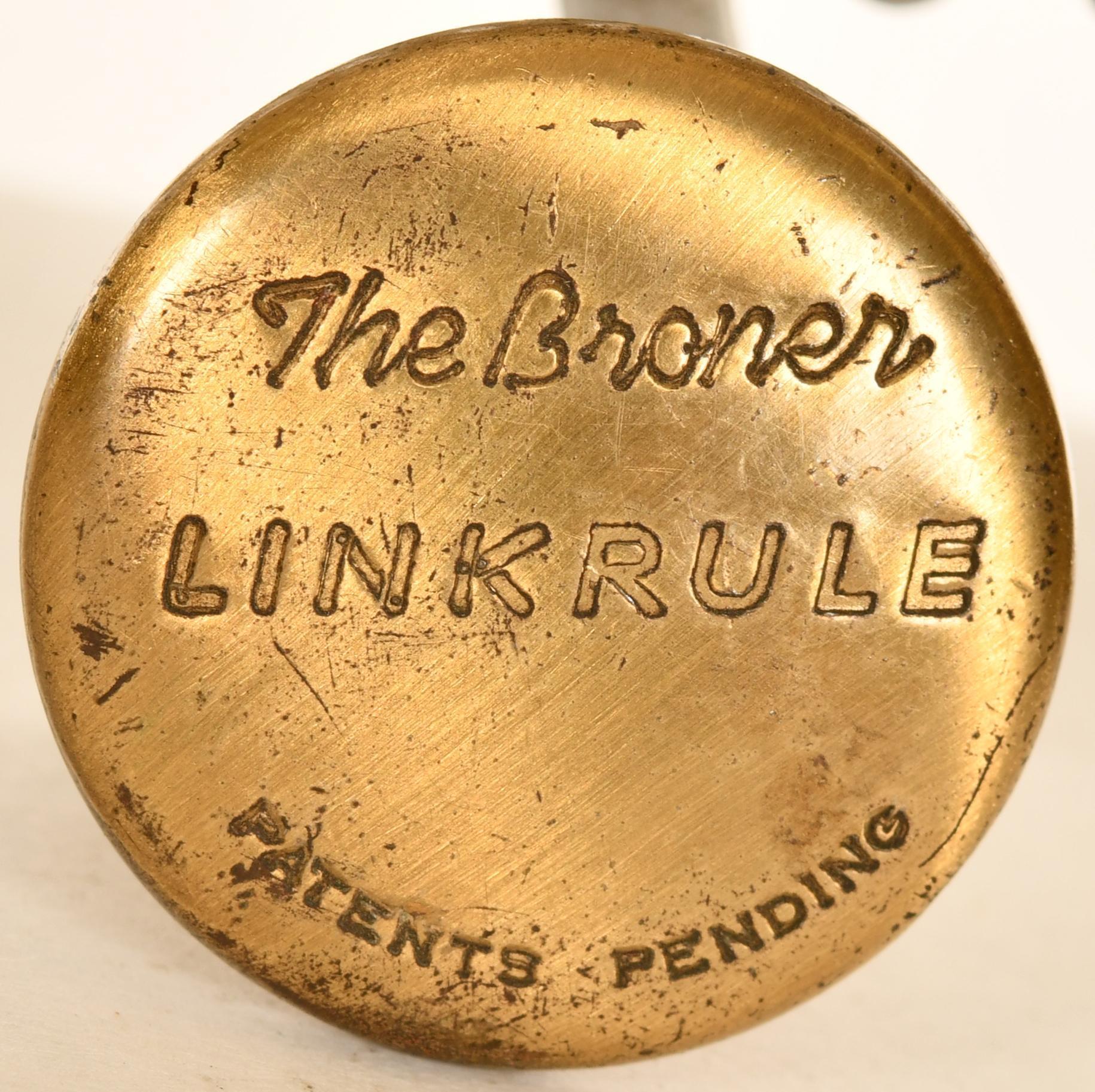 The Broner Linkrule Scale Ruler