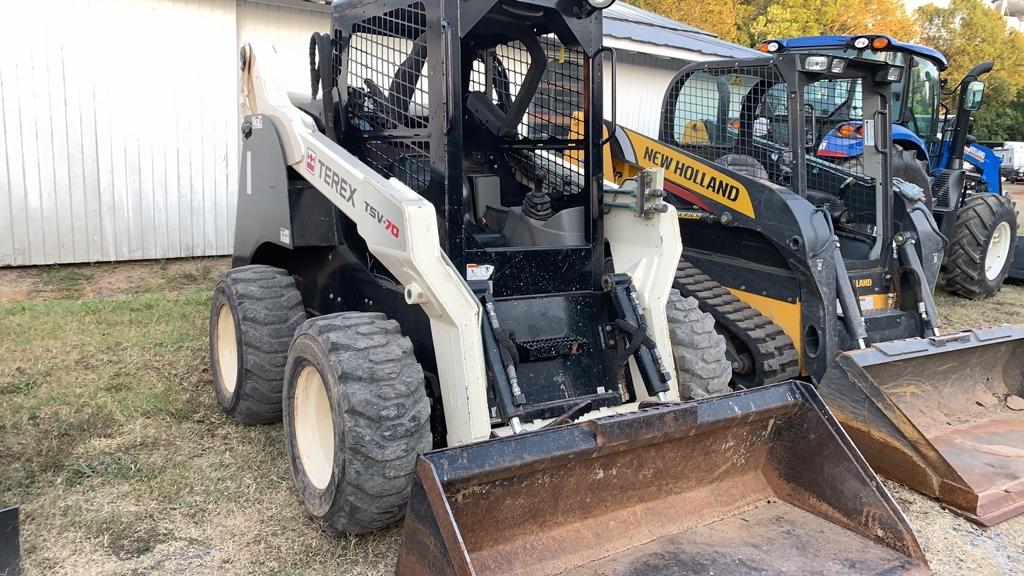 Terex TSV-70 rubber tire skid steer.