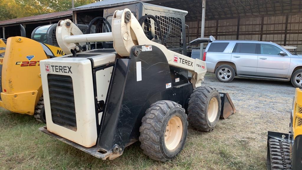 Terex TSV-70 rubber tire skid steer.