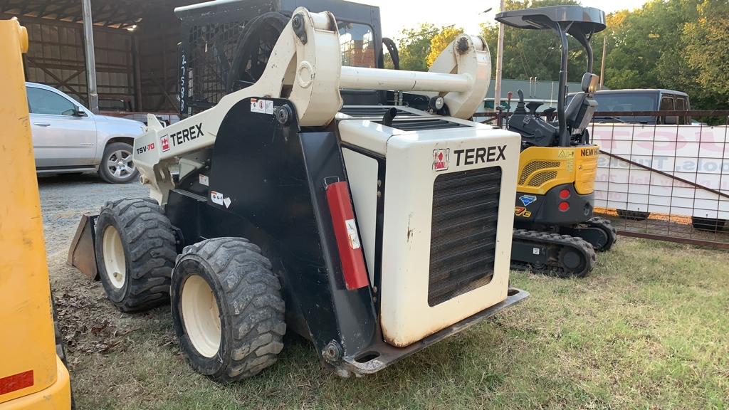 Terex TSV-70 rubber tire skid steer.