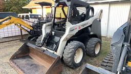 Terex TSV-70 rubber tire skid steer.