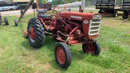 Farmall 140 with Hardee bushhog