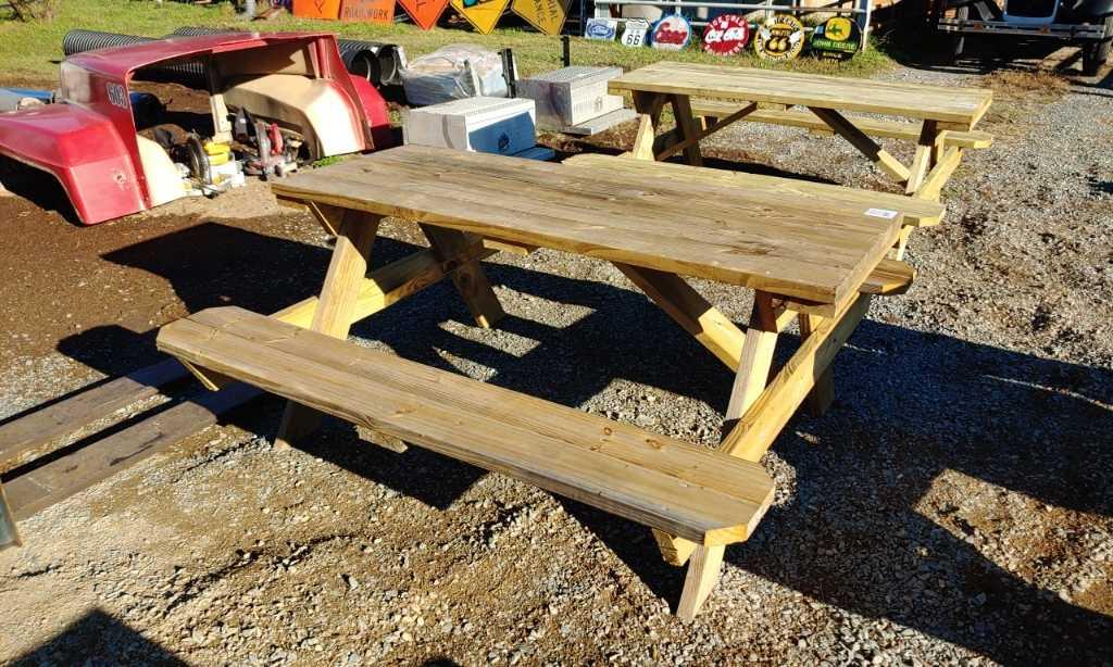 6' New picnic table