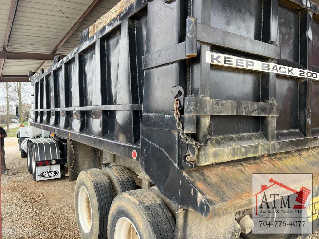 1996 Allison 26' Dump Trailer