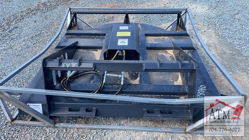 NEW 72” JCT Bushhog - Skidsteer Attachment