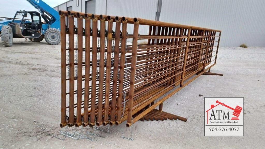 Continuous 24' Livestock Fence Panel