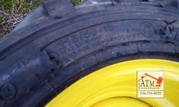 (2) NEW 5-Lug 215/50-10 Tire Wheel Assembly