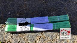 (2) NEW Chokers 4400 LB SWL - Approx 6.5' Long