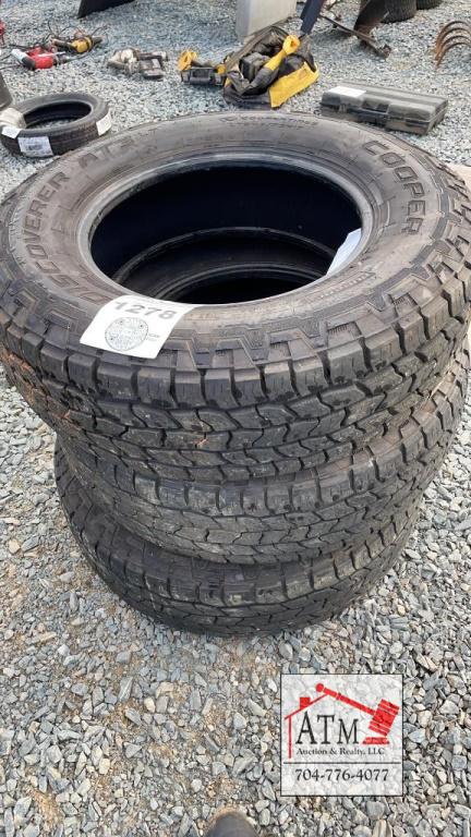(3) 245/75R17 Tires