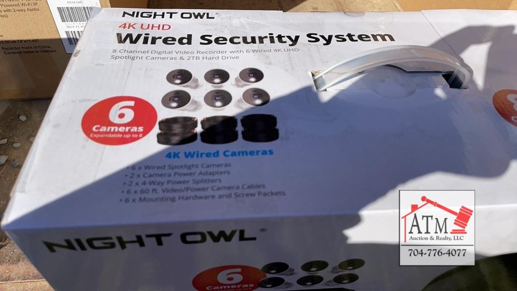 NEW Night Owl Wired Security System