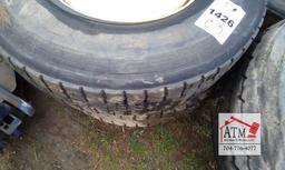 (4) 10-lug Tire Wheel Assembly