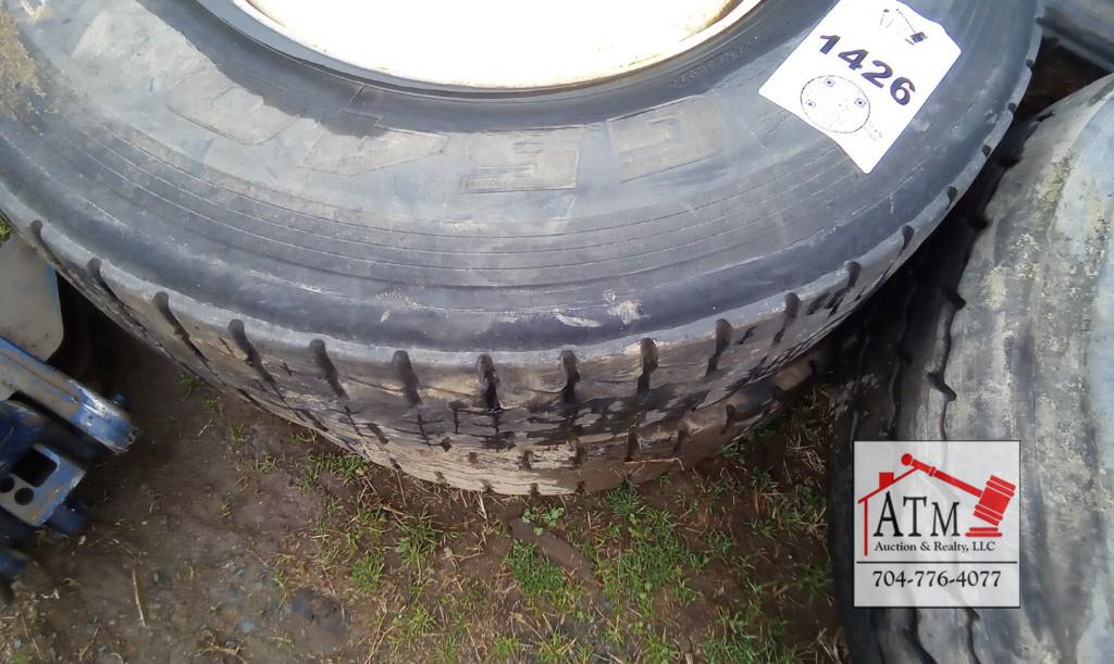 (4) 10-lug Tire Wheel Assembly