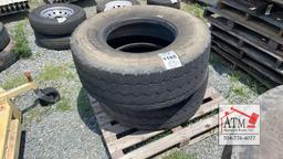 (2) 425/65R22.5 Tires