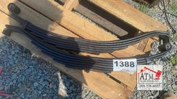 (2) Trailer Springs