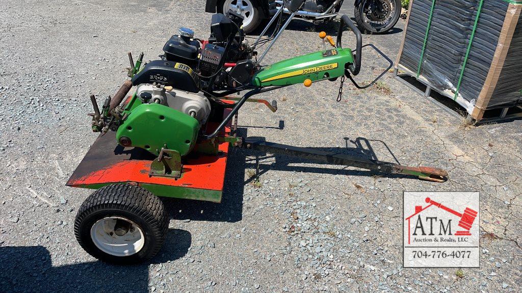 John Deere 200C Reel Mower w/ Trailer