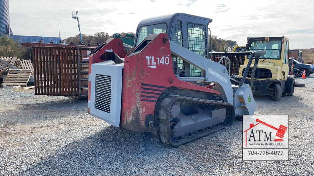 Takeuchi TL140 Loader w/ Drum Mulcher