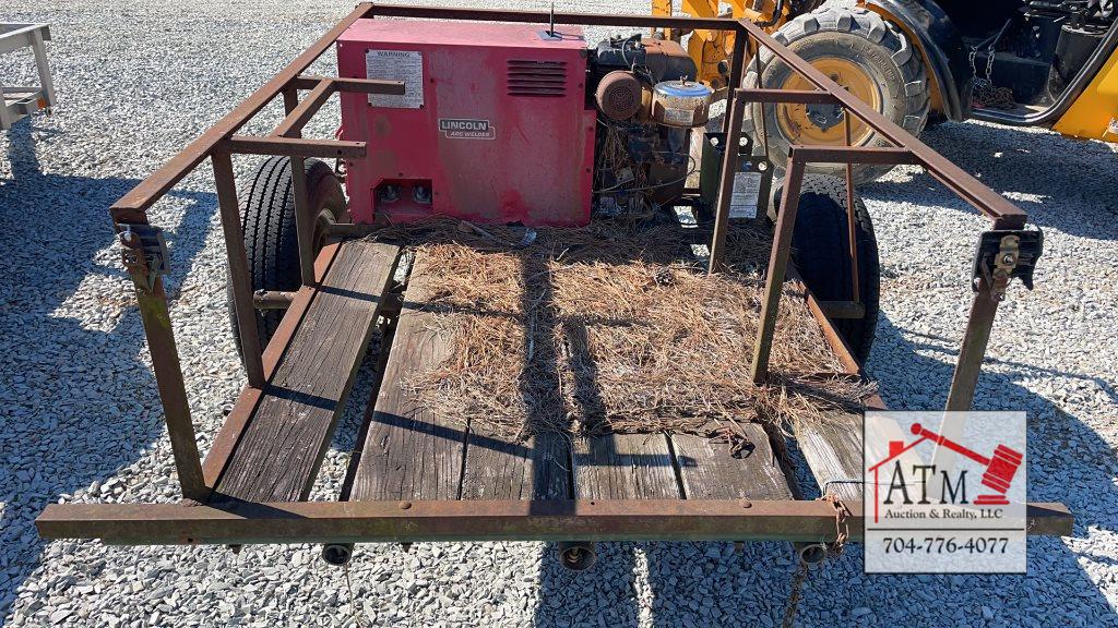 4' x 8' Welding Trailer (No Title)