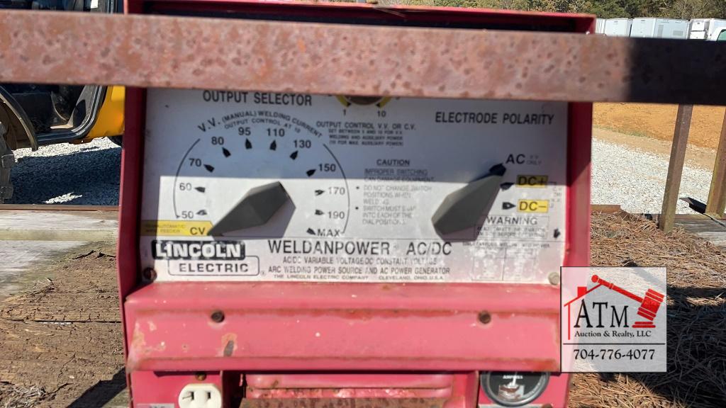 4' x 8' Welding Trailer (No Title)