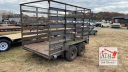 10’ Livestock Trailer (No Title)