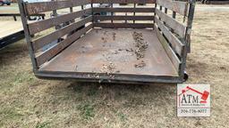 10’ Livestock Trailer (No Title)