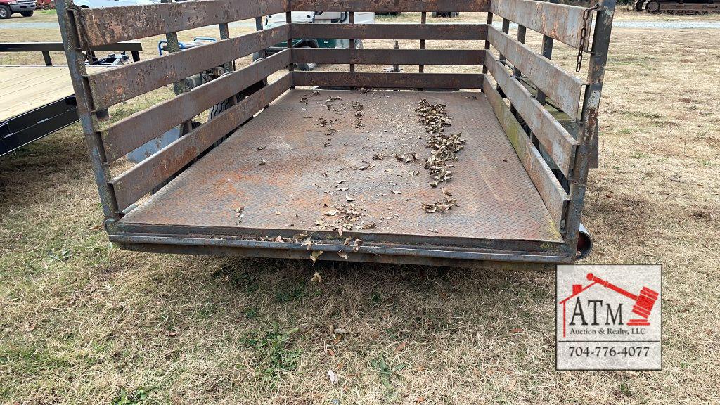 10’ Livestock Trailer (No Title)