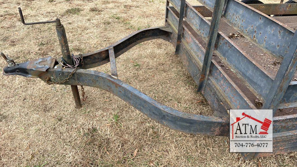 10’ Livestock Trailer (No Title)