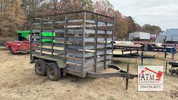 10’ Livestock Trailer (No Title)