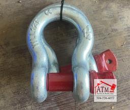 (2) NEW 1-1/4" Screw Pin Anchor Shackles