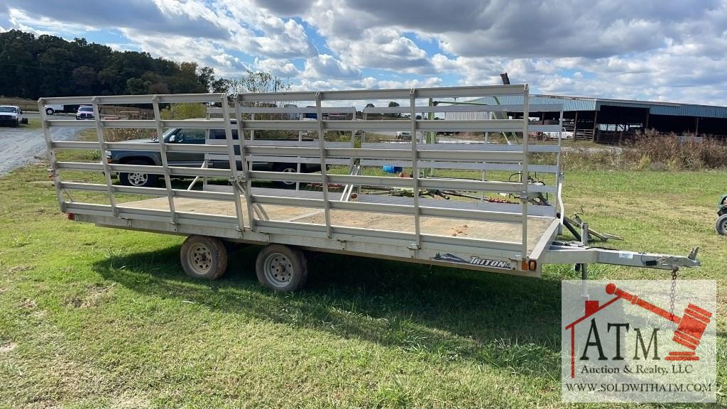 2007 Triton SL 7' x 17'  Aluminum Trailer