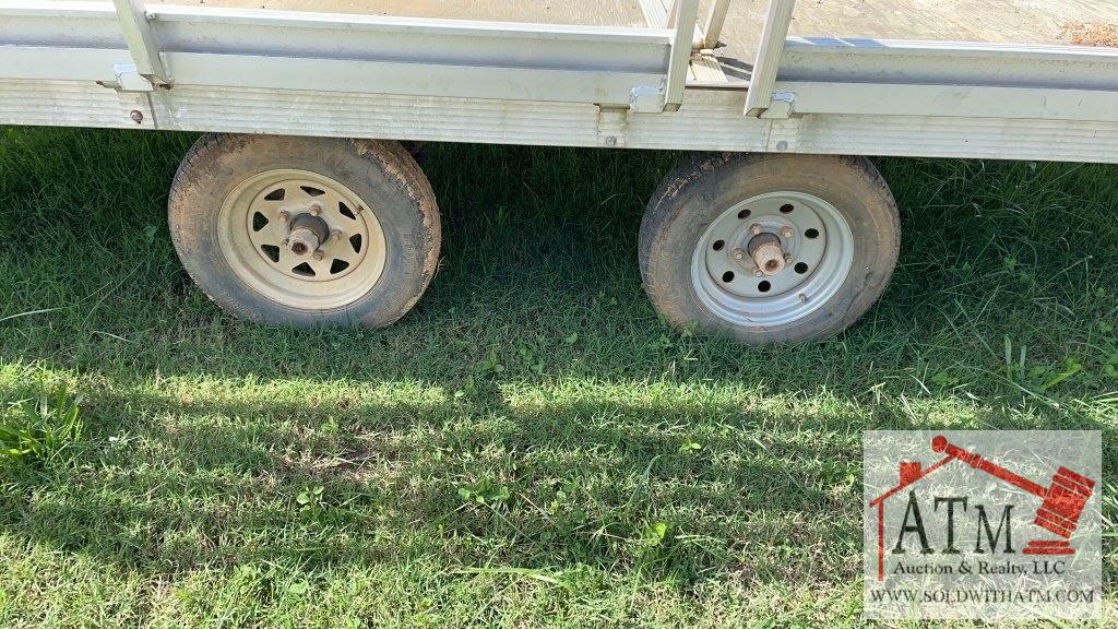 2007 Triton SL 7' x 17'  Aluminum Trailer