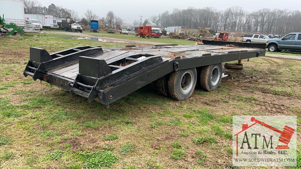 1987 Eagle 20 Ton Dual Tandem Trailer