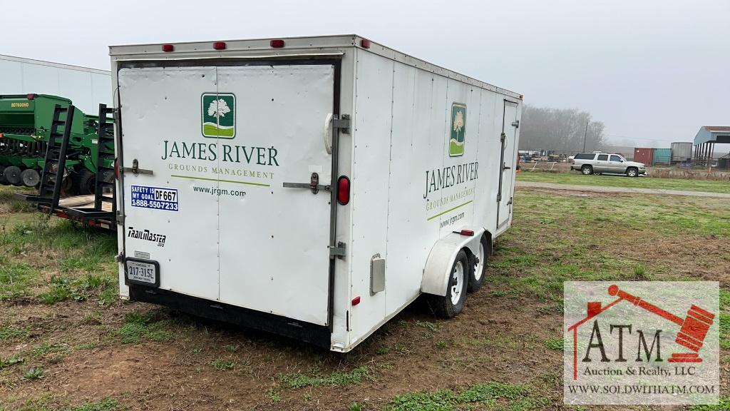 2009 Trail Master TM1718TA Enclosed Trailer